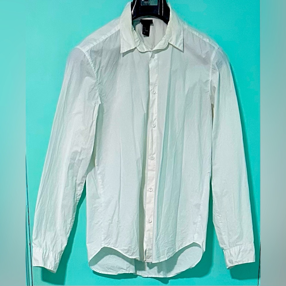 Classic White Men's Shirt